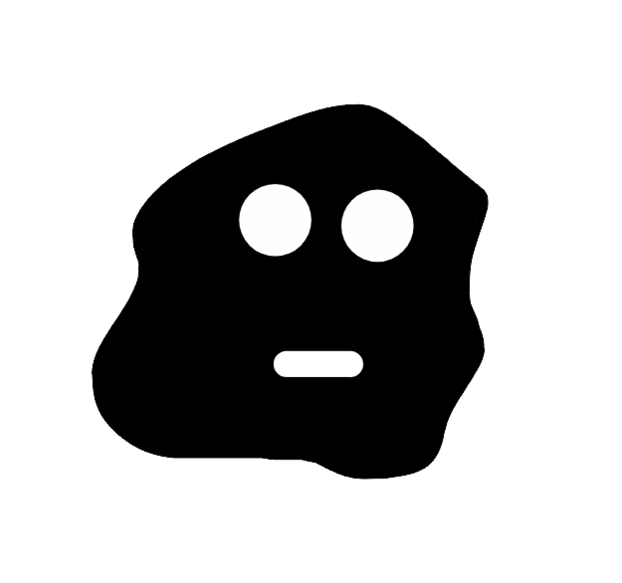 Boo — the site's ink-blob mascot