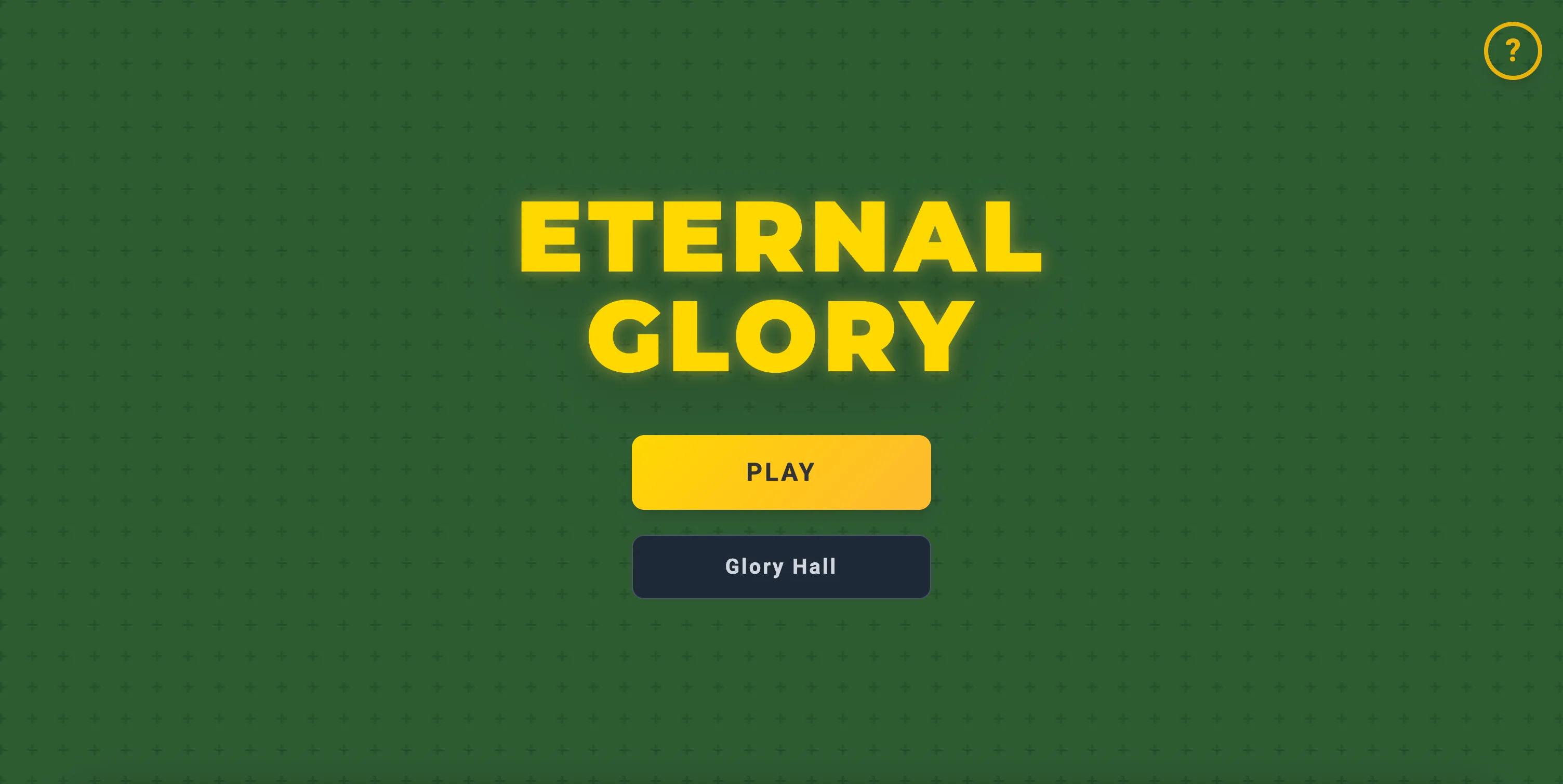 Eternal Glory — AI-built game